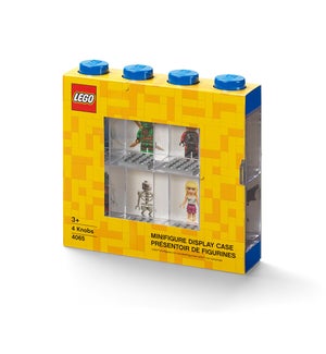 LEGO - 8 MINIFIGURE DISPLAY CASE BRIGHT BLUE (6) ML